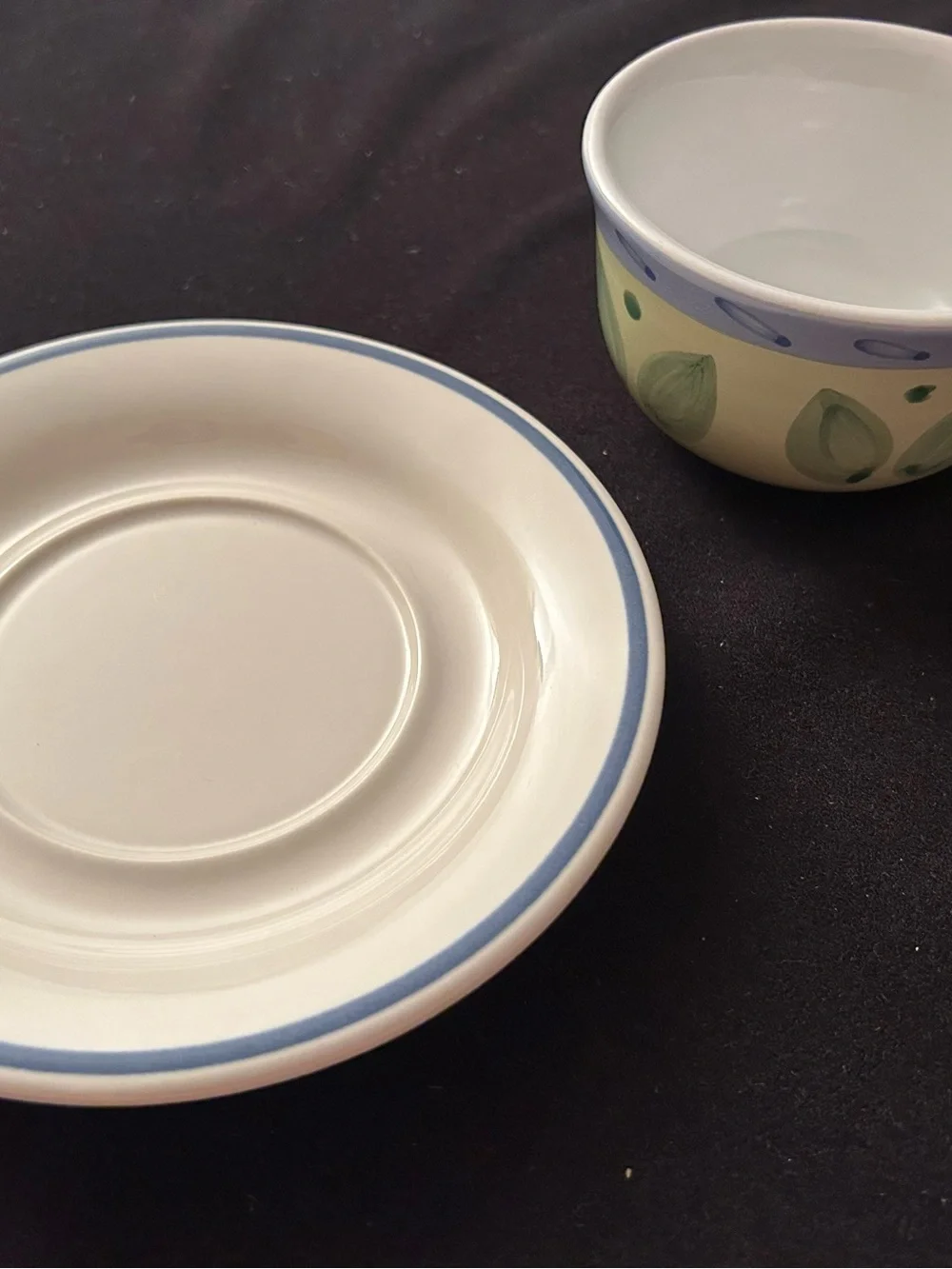 Vintage Pfaltzgraff Yorktowne “Tea Cup Saucer”, and separate “Cup”, Both Brand N
